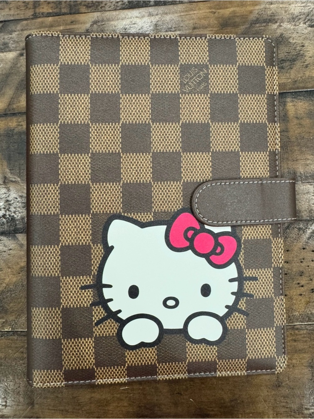 Luxury Inspired Hello Kitty A5 Binder